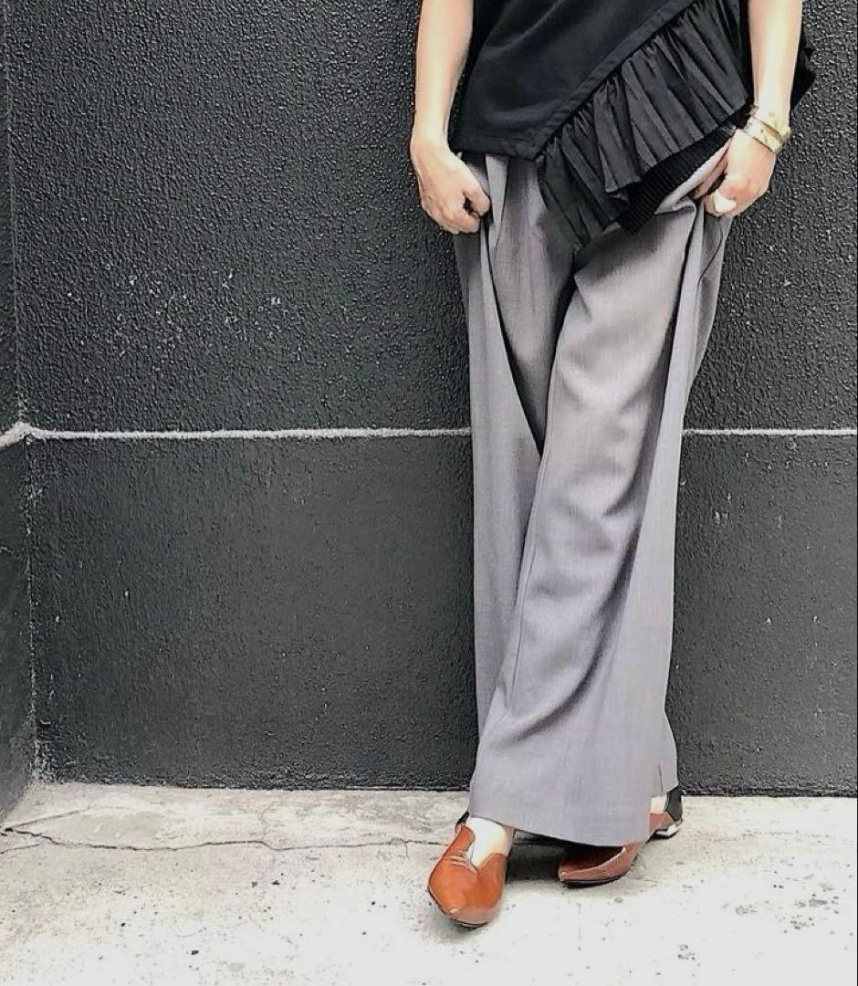 【MANA】今西優子ふかふかバブーシュ　 キャメル41(25.5)新品・未使用