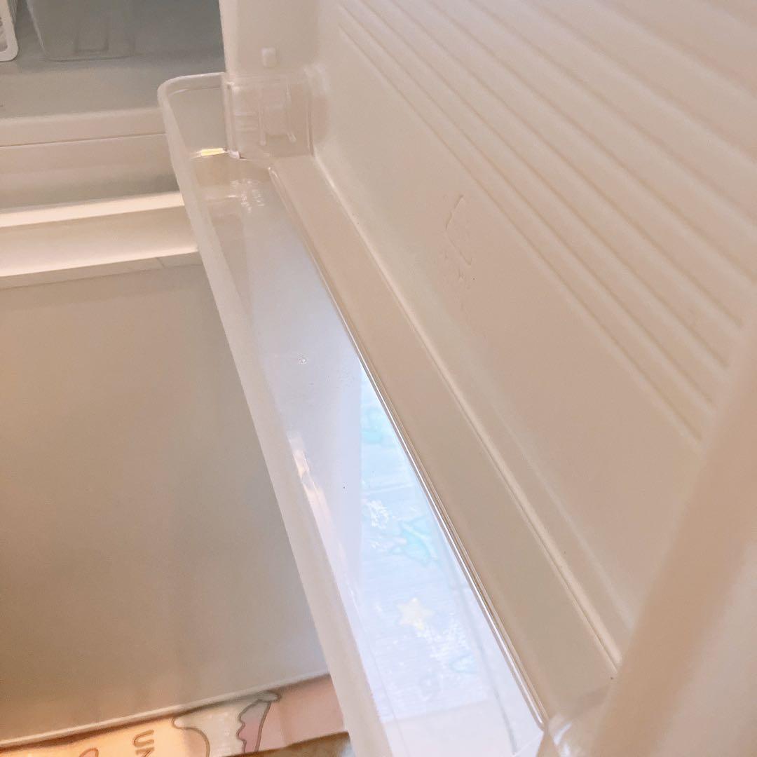 【使用期間一年未満】アイリスオオヤマ冷蔵庫IRSD-9BWホワイト