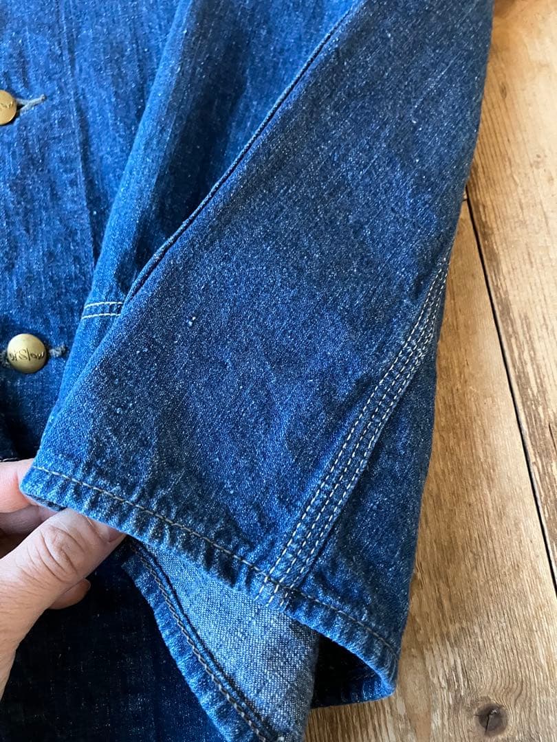 orSlow オアスロウ デニム カバーオール 1 50s 金ボタン 日本製