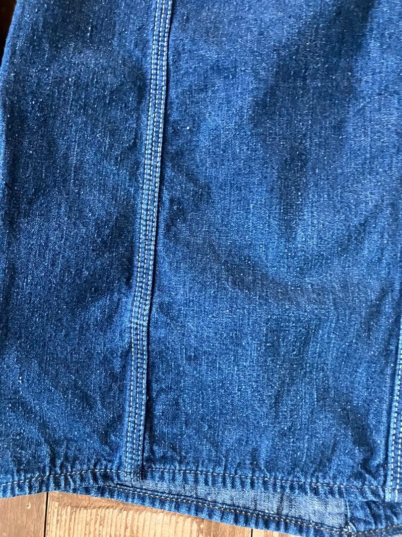 orSlow オアスロウ デニム カバーオール 1 50s 金ボタン 日本製