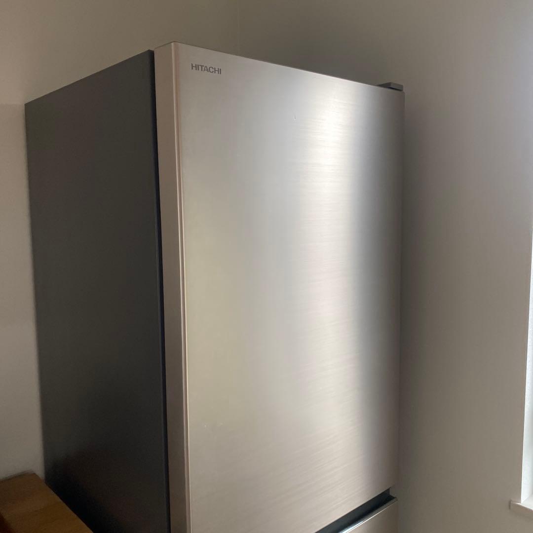 【破格・３月限定】HITACHI 3ドア冷凍庫 シルバー375リットル