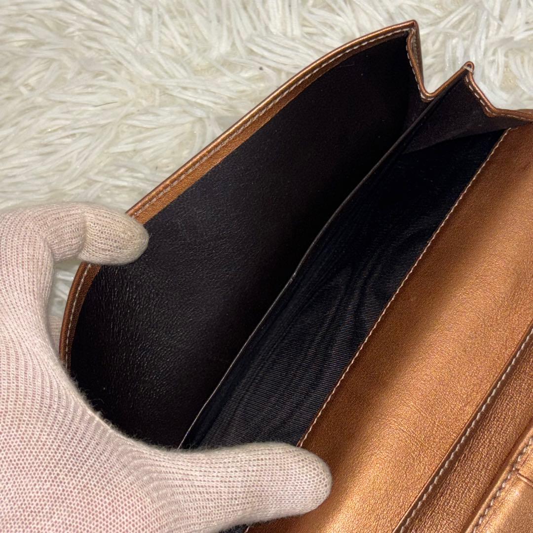 GUCCI グッチ 長財布 Wホック ラブリーハート　GGキャンバス　箱付き