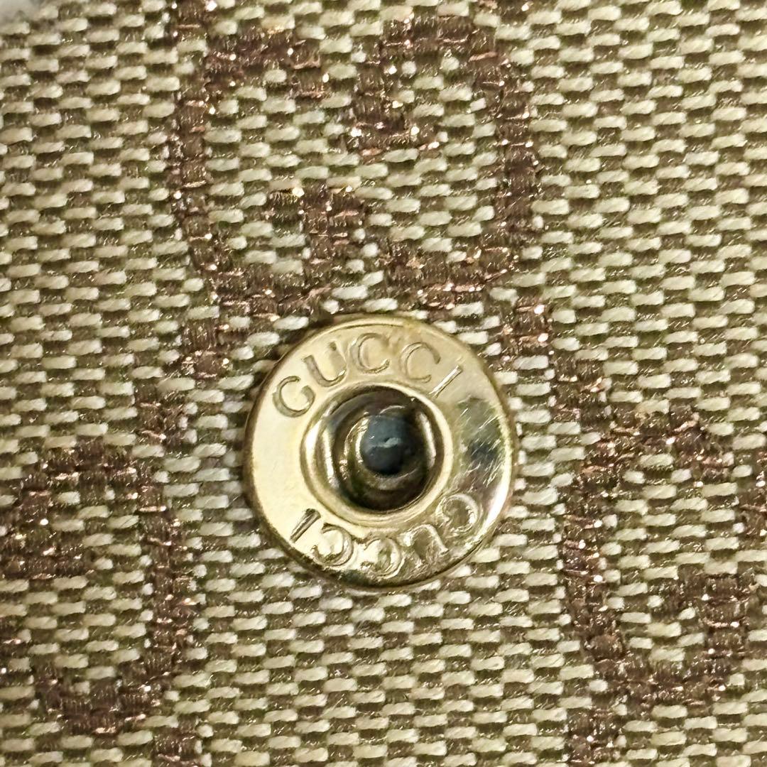 GUCCI グッチ 長財布 Wホック ラブリーハート　GGキャンバス　箱付き