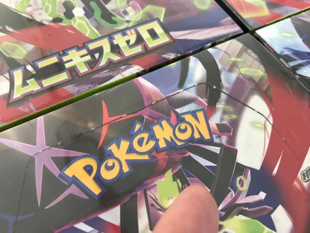 ポケモンカードゲーム　ムニキスゼロ　4box　シュリンク付き