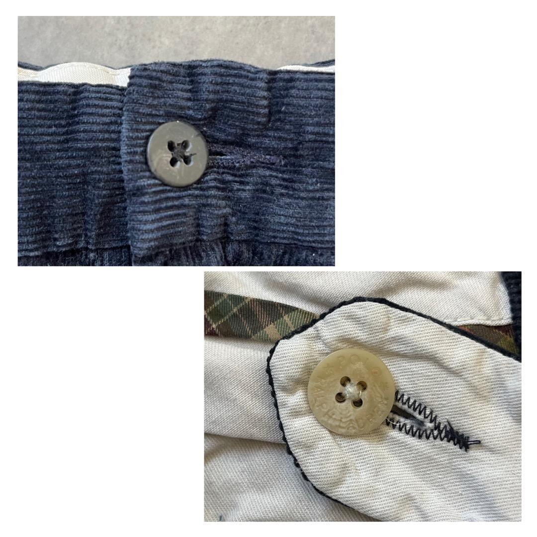 ポロバイ ラルフローレン W34 コーデュロイ 90s ハモンド 紺 16167