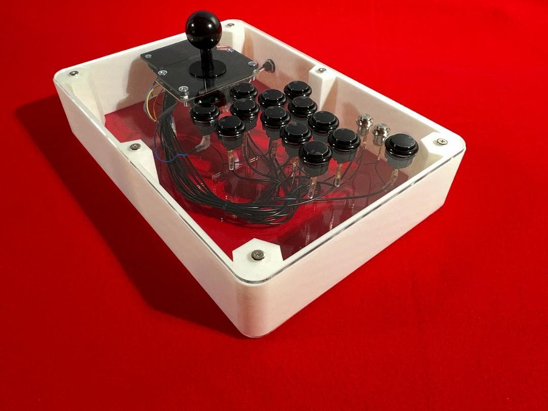 右手24mm仕様 軽量アーケードコントローラー