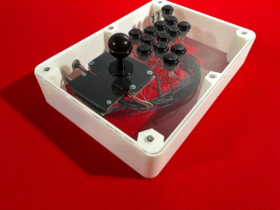 右手24mm仕様 軽量アーケードコントローラー