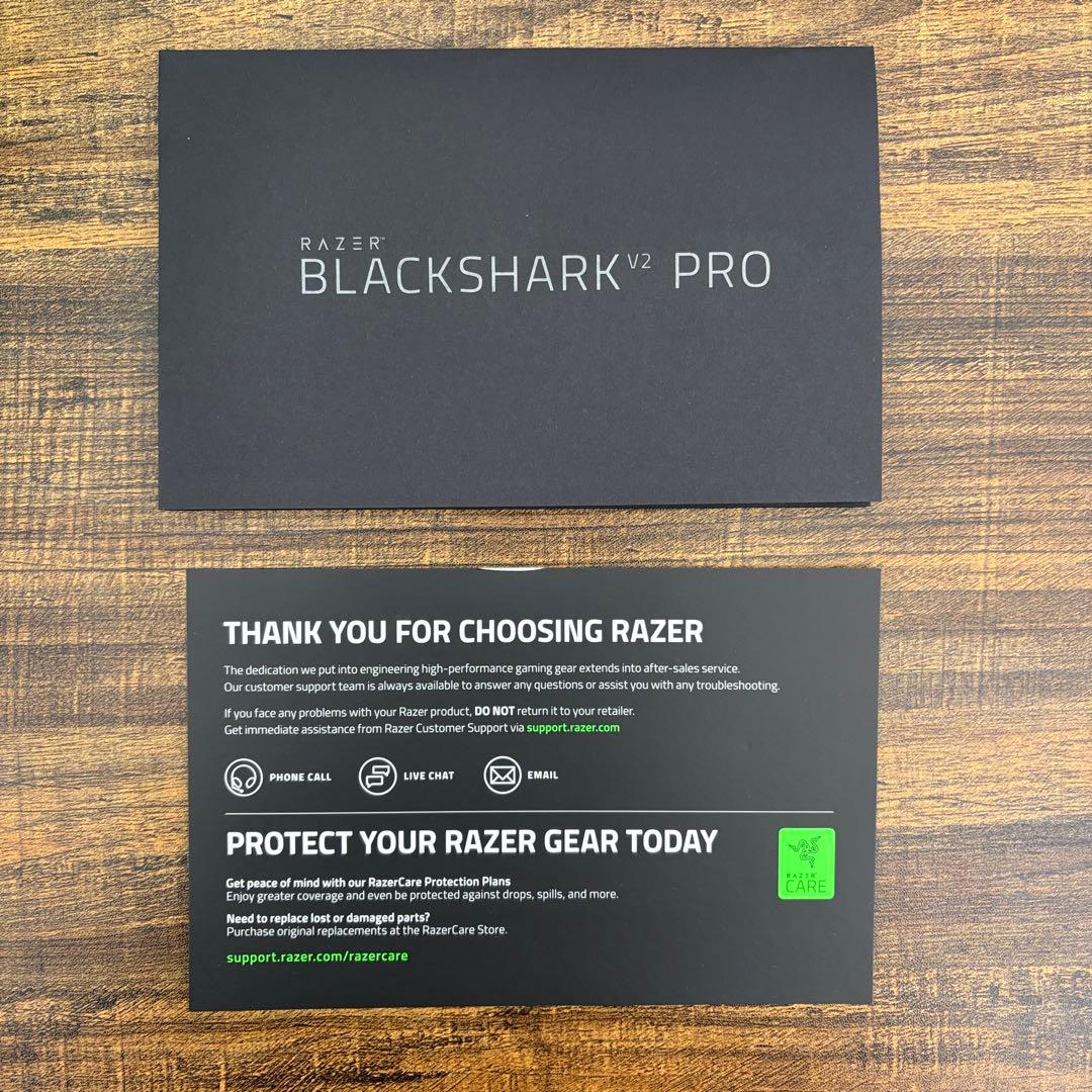 【美品】Razer BlackShark V2 Proアップグレードモデル