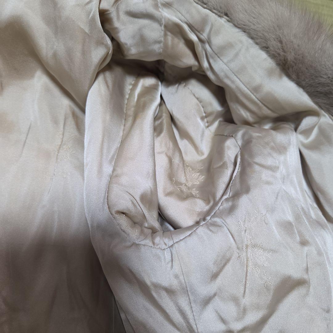 サファイアミンク サイズ13号 コート XL ハーフコート