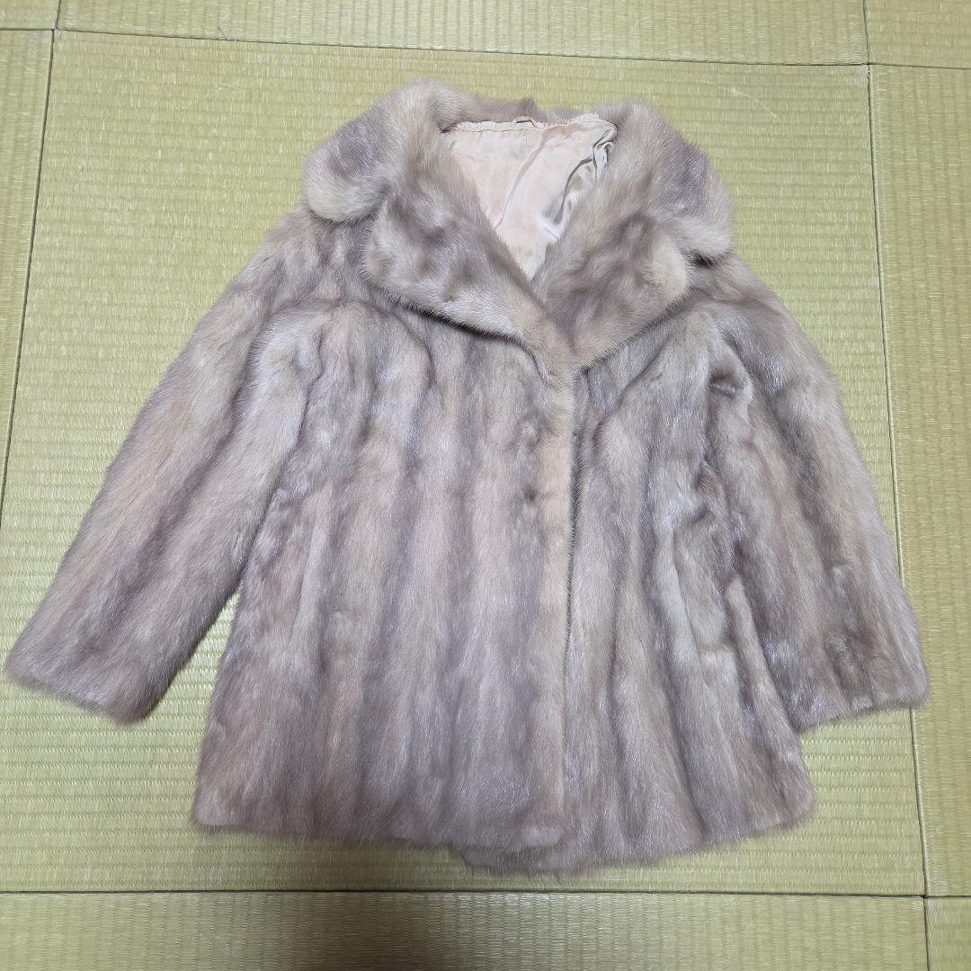 サファイアミンク サイズ13号 コート XL ハーフコート