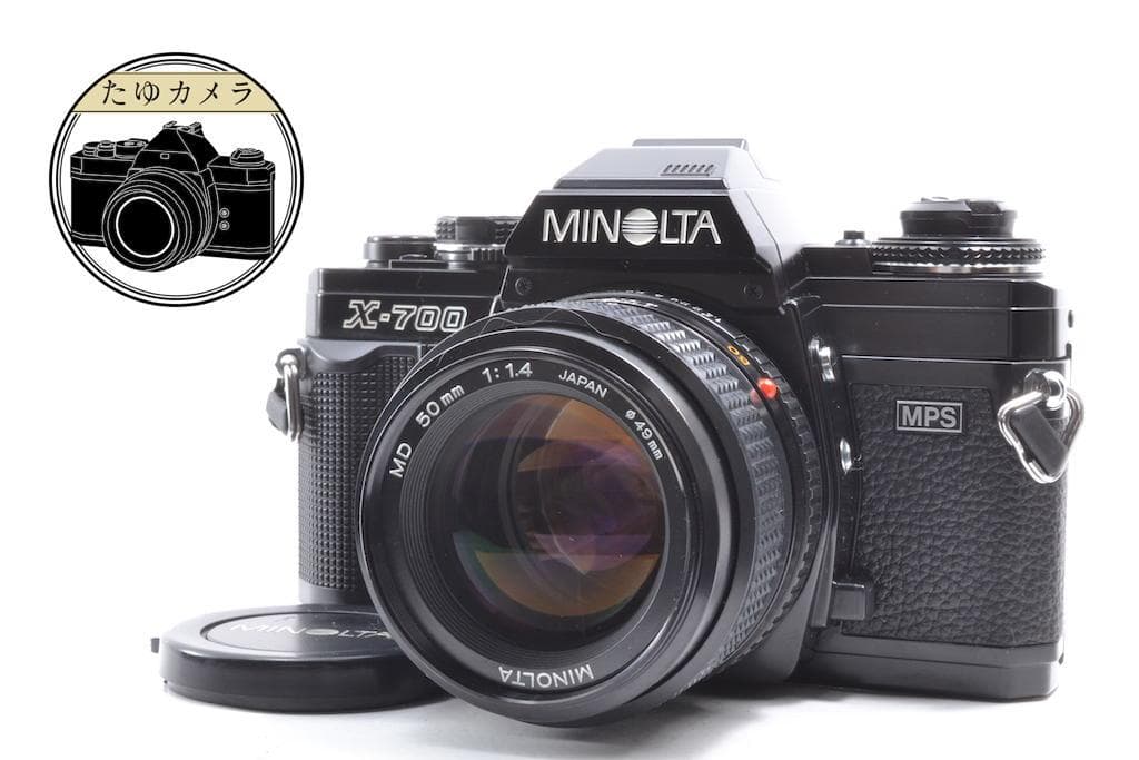 MINOLTA X-700 MD 50mm f/1.4 分解清掃済 完動品 美品