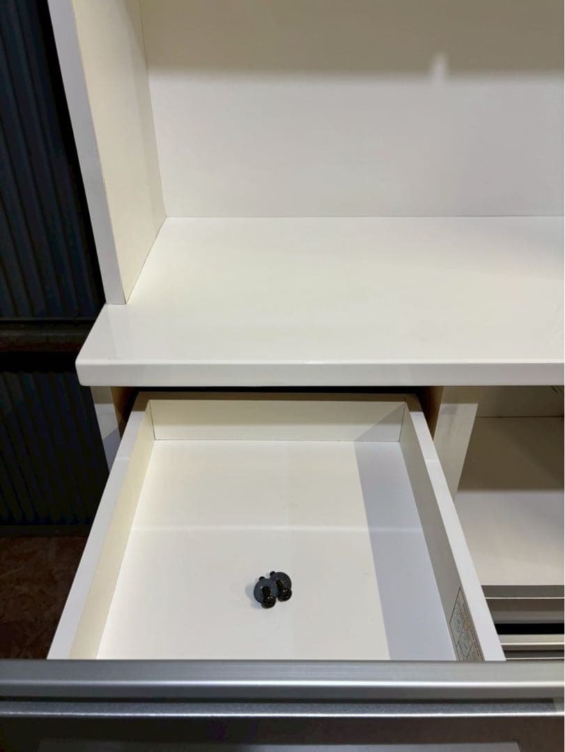 ニトリ 食器棚 キッチンボード H201 W80 D42