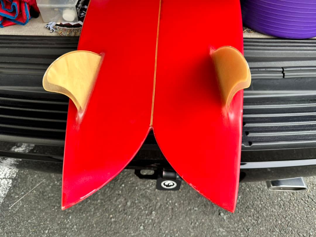 ジャスティス　JUSTICE サーフボード　フィッシュ　ツインフィン　5’10