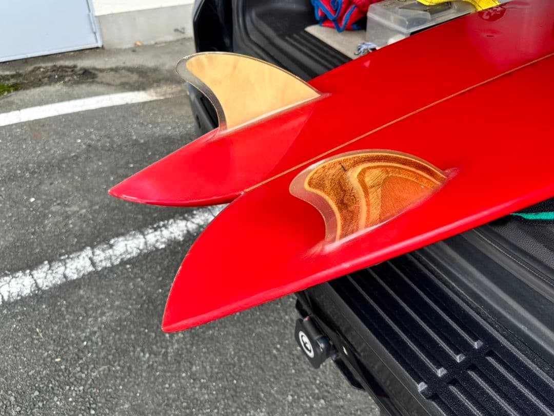 ジャスティス　JUSTICE サーフボード　フィッシュ　ツインフィン　5’10