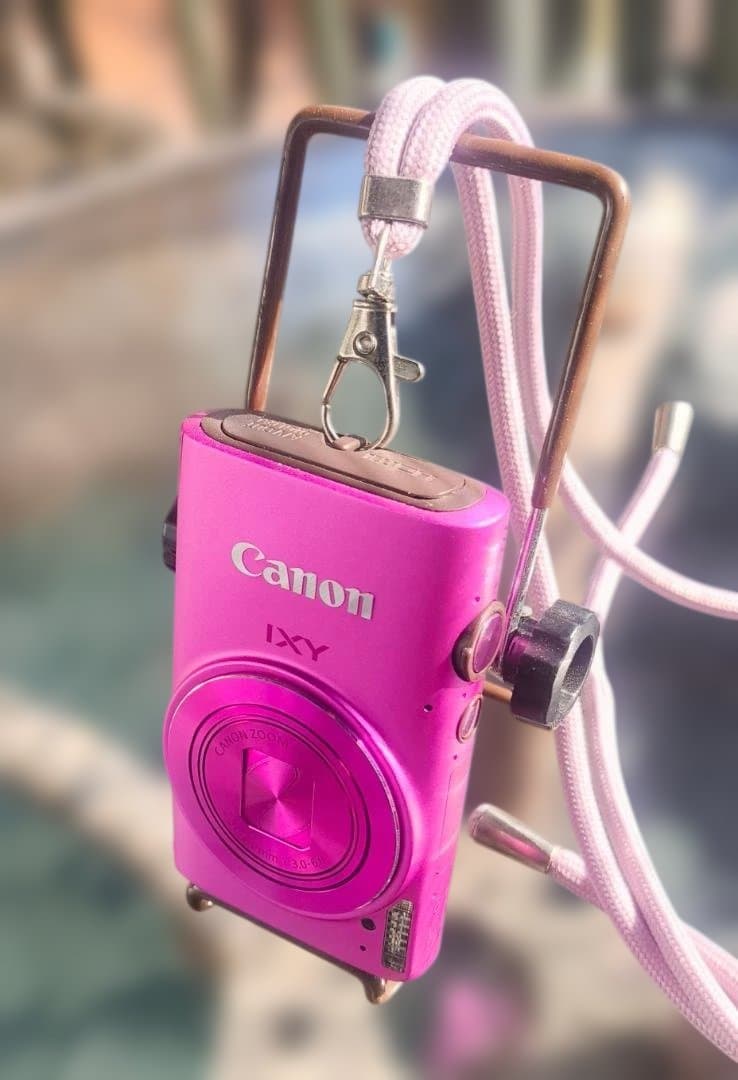 美品Canon IXY 610F ピンク＋豪華ストラップ付