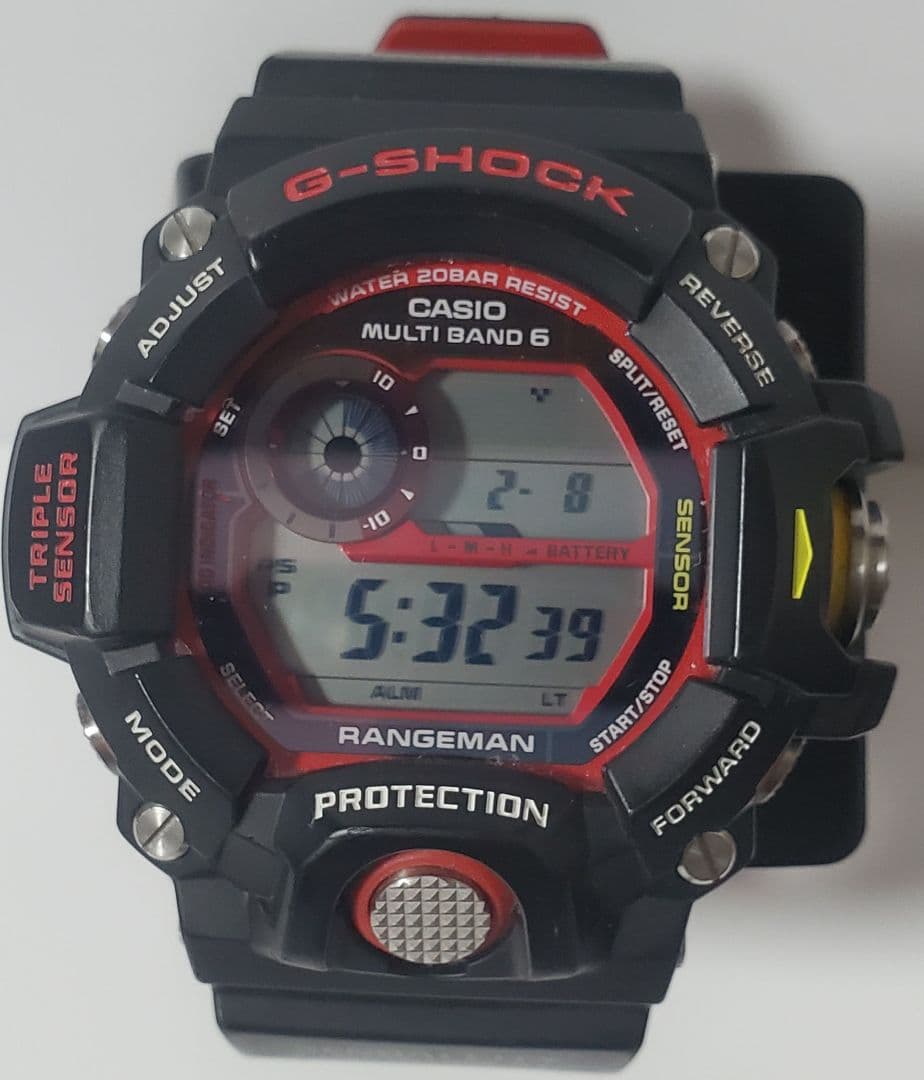 G-SHOCK RANGEMAN 緊急消防援助隊 コラボモデル(中古、本体のみ)
