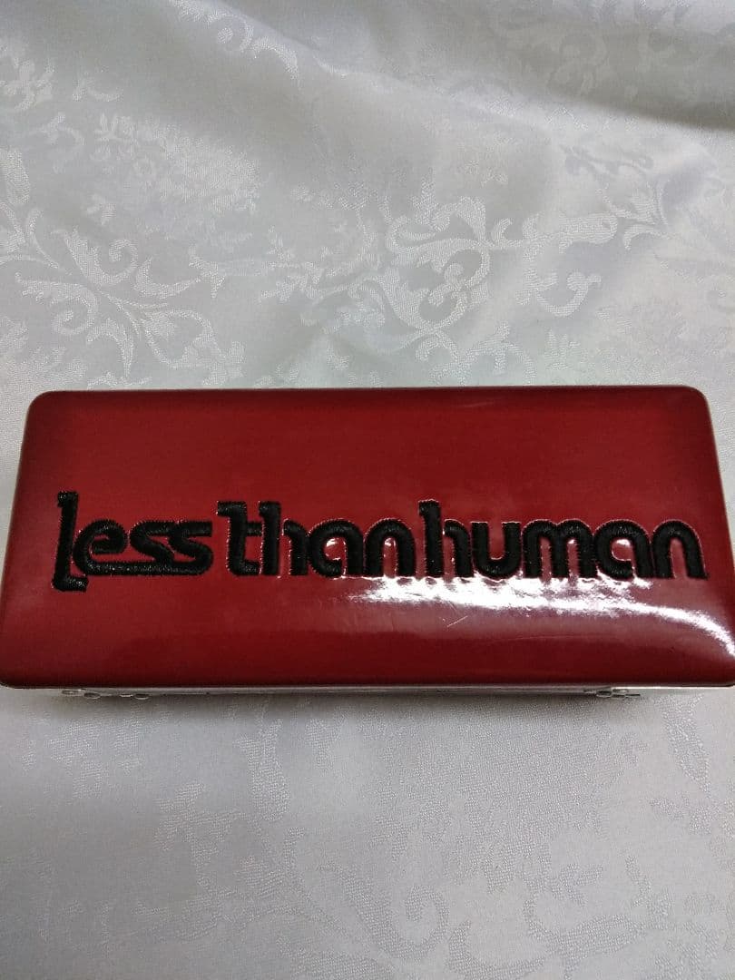 Less than human メガネ 黒　度入り