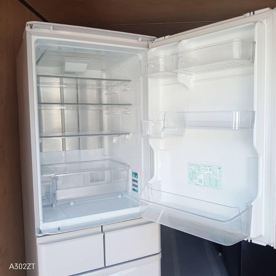 D09A2 設置まで対応 SHARP自動製氷機能付き　大型冷蔵庫　412L