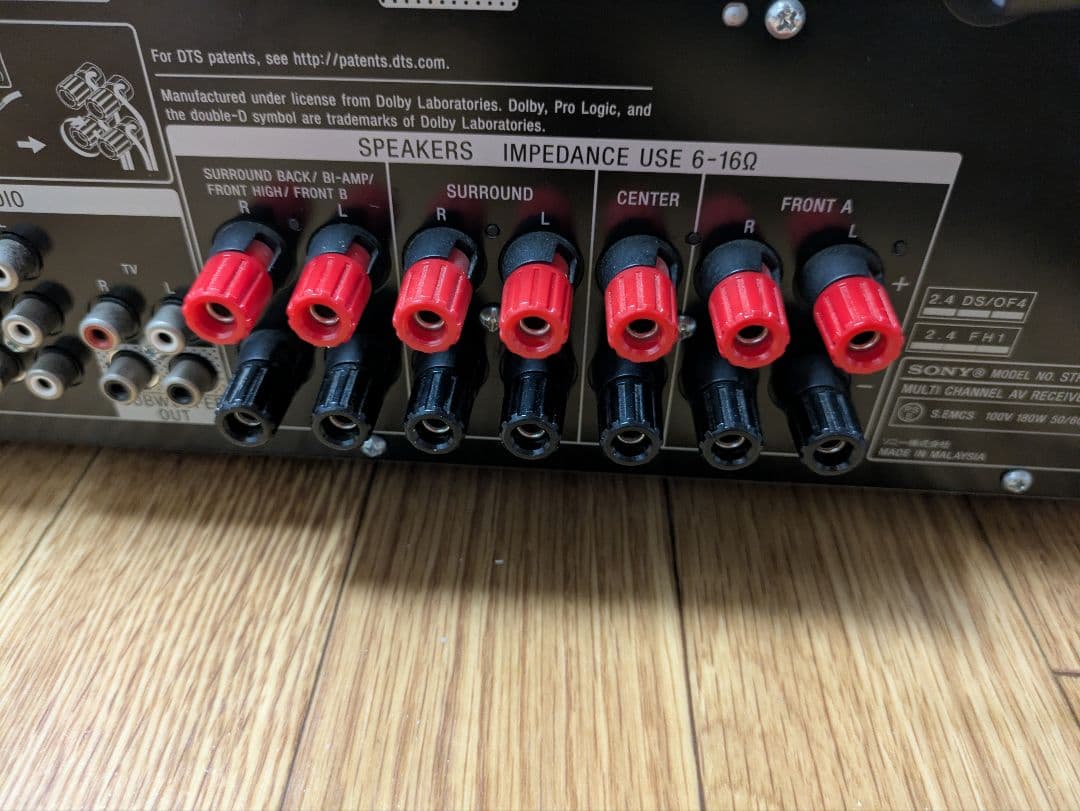 SONY AVアンプ STR-DN850