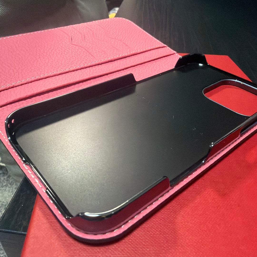 ボナベンチュラ手帳型ケース グレー