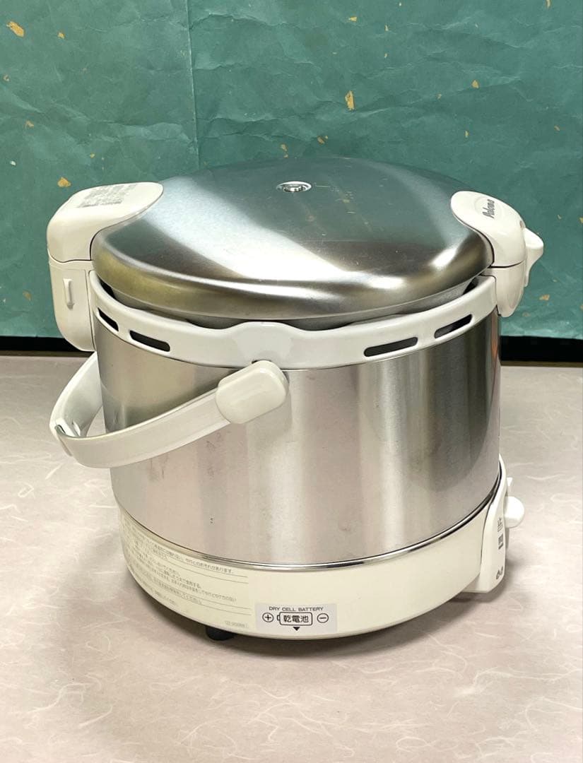 A847 美品❗️5合都市ガスパロマガス炊飯器