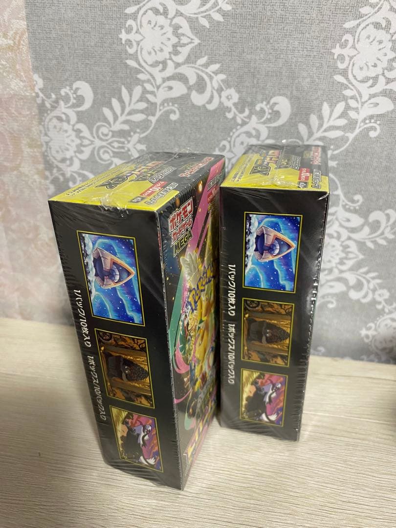 新品未使用・シュリンク付き ポケモンカード MEGA EX パック 2個セット