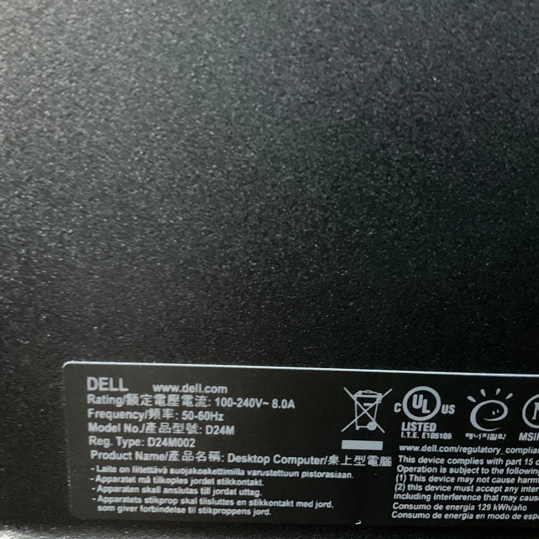 Windowsデスクトップ DELL XPS8930 i7-9700/16G/SD512/RTX2060