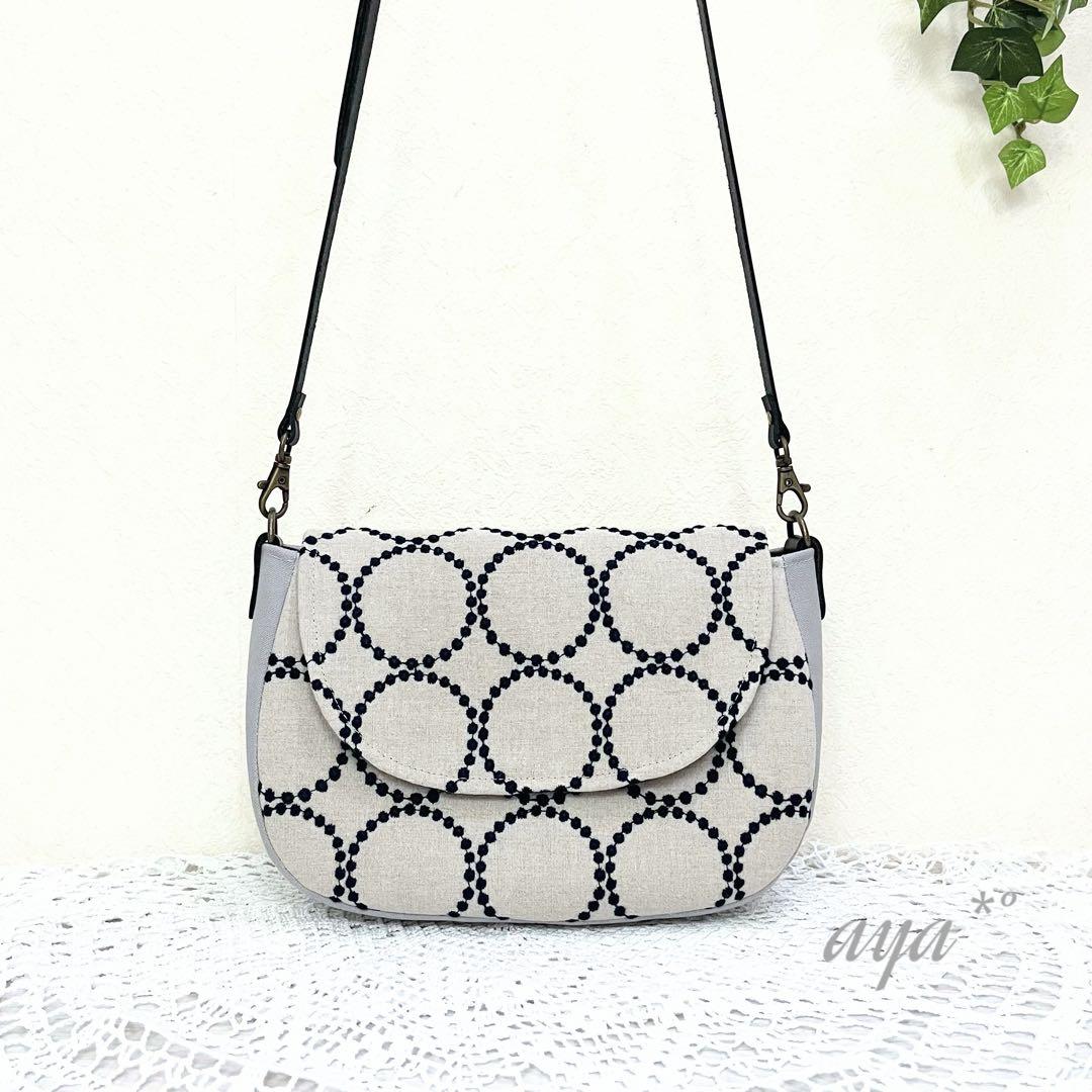 ミナペルホネン　ハンドメイド　ミニショルダー