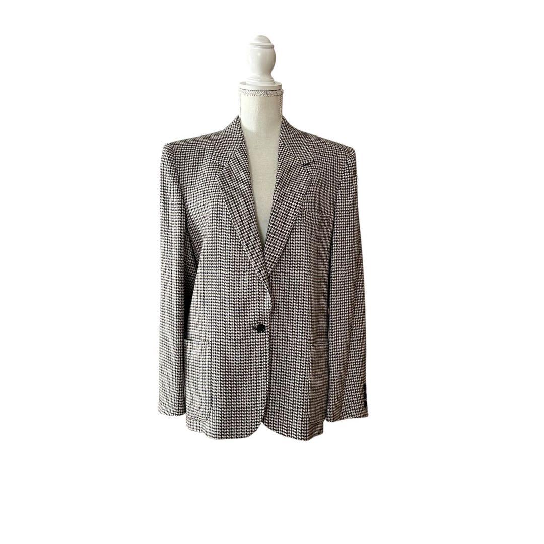 バーバリーズ　千鳥格子テーラードジャケット