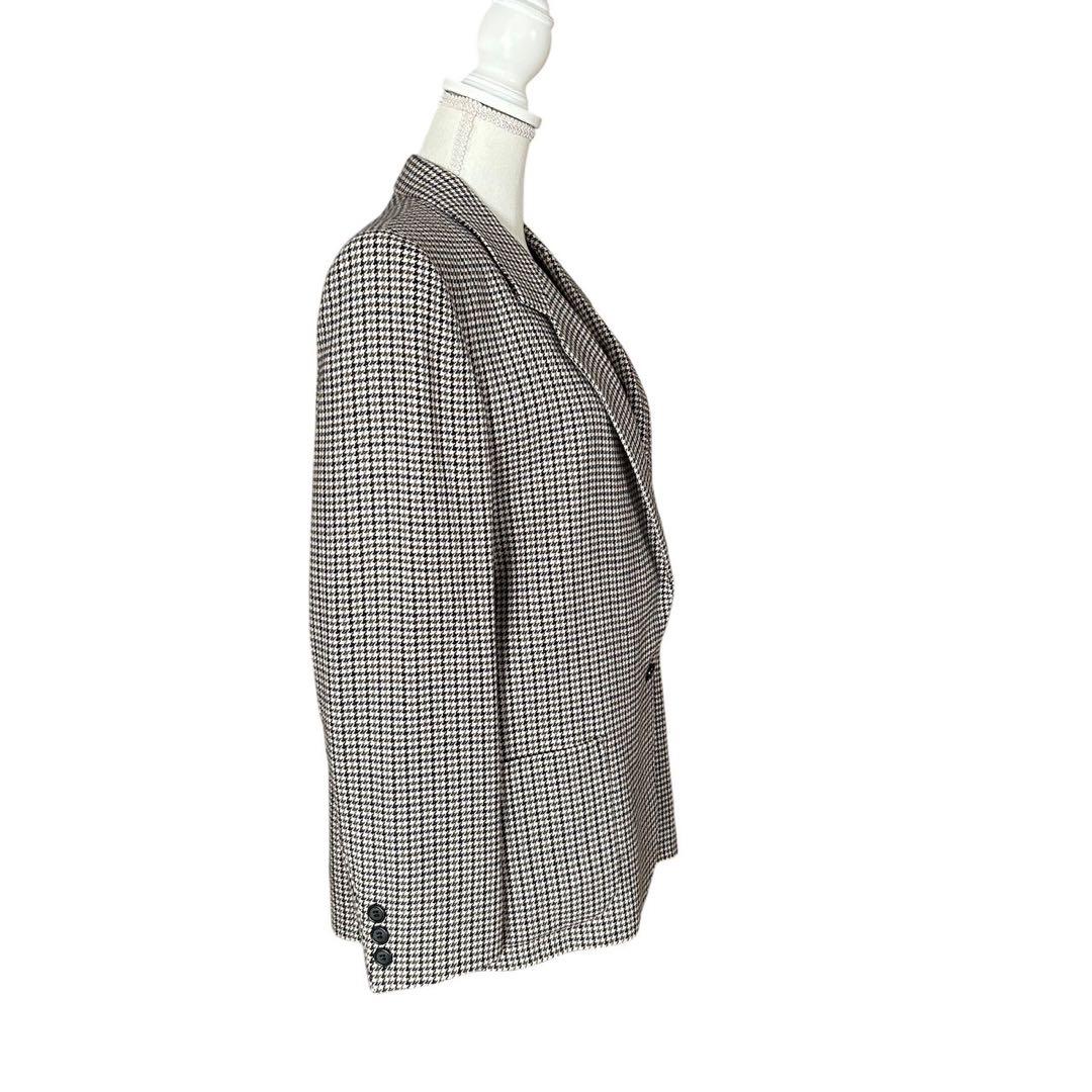 バーバリーズ　千鳥格子テーラードジャケット