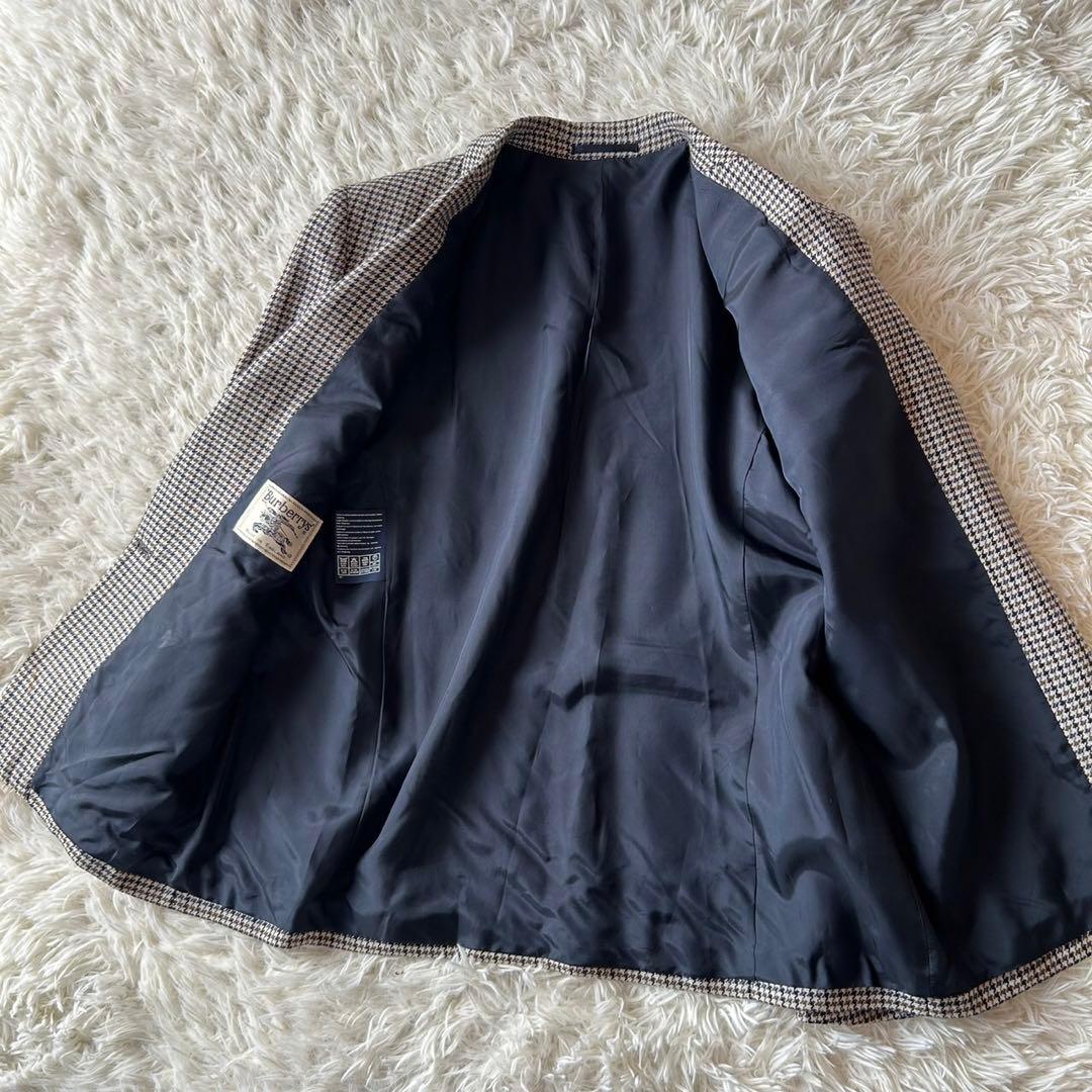 バーバリーズ　千鳥格子テーラードジャケット
