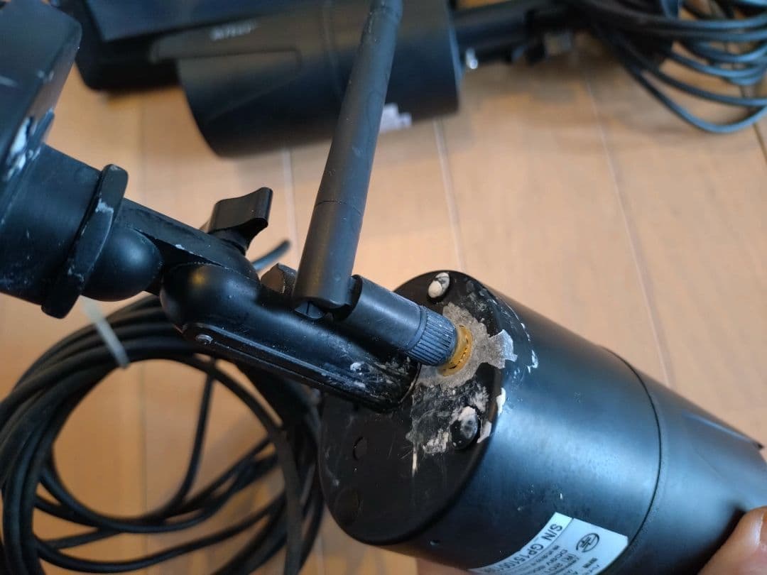 オルタプラス AT-8801 ハイビジョン無線カメラ2台&モニターセット