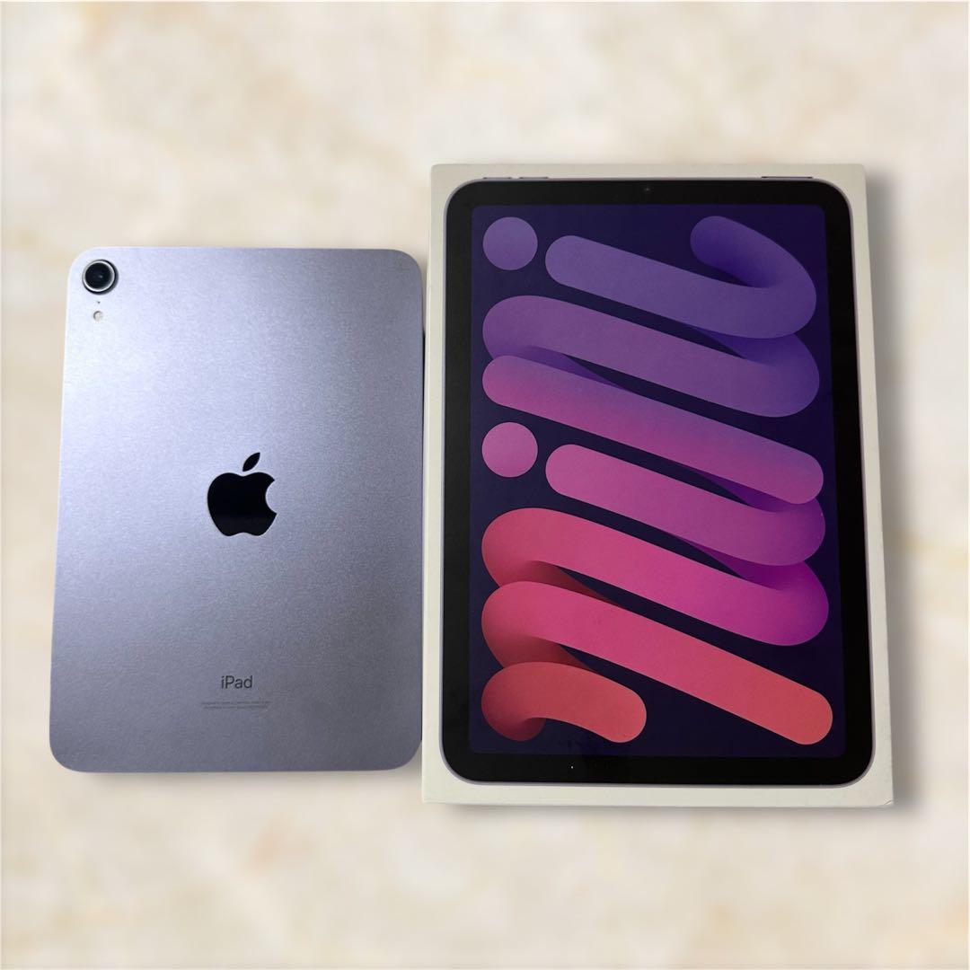 【 美品 】 iPad mini 第6世代 64GB WiFi パープル
