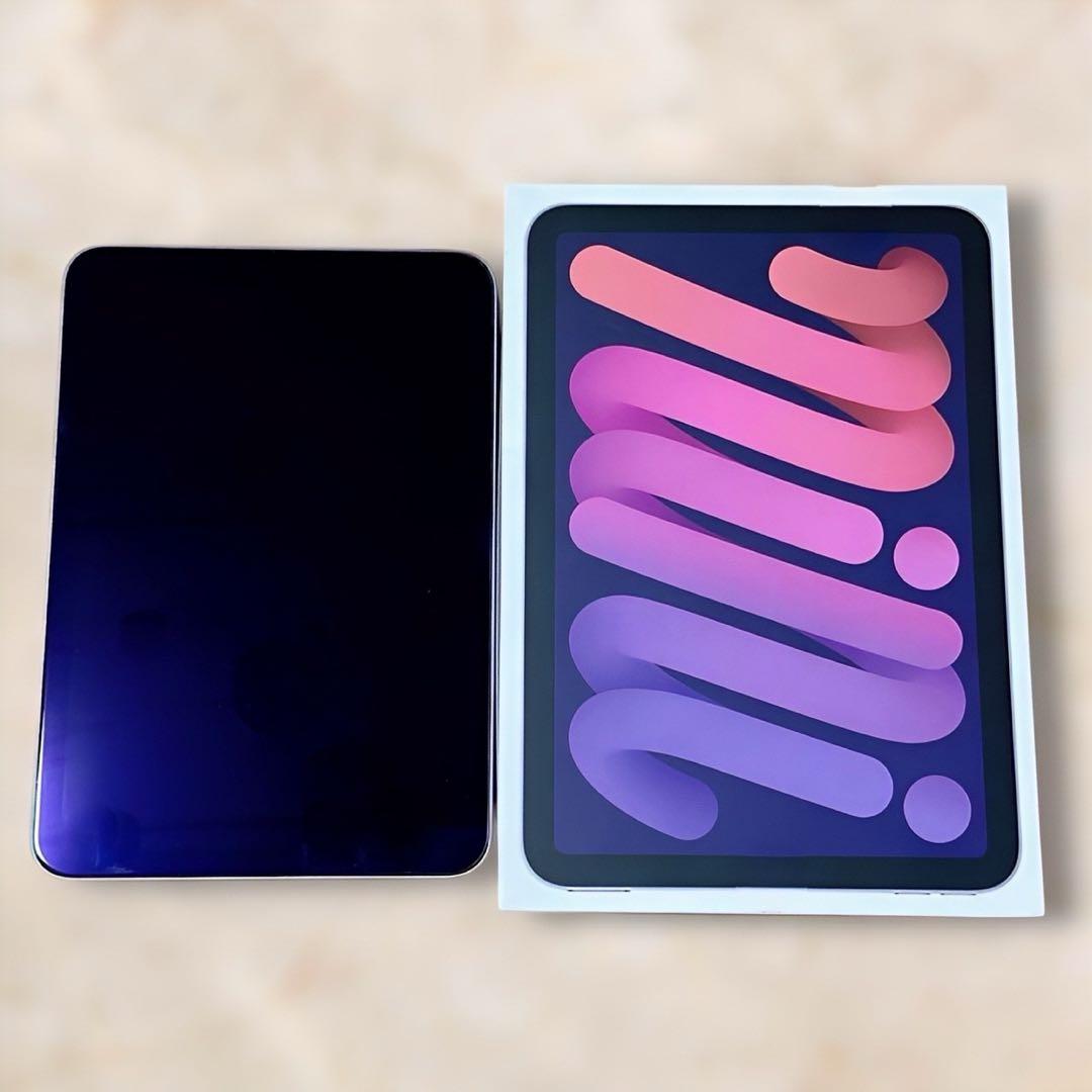 【 美品 】 iPad mini 第6世代 64GB WiFi パープル