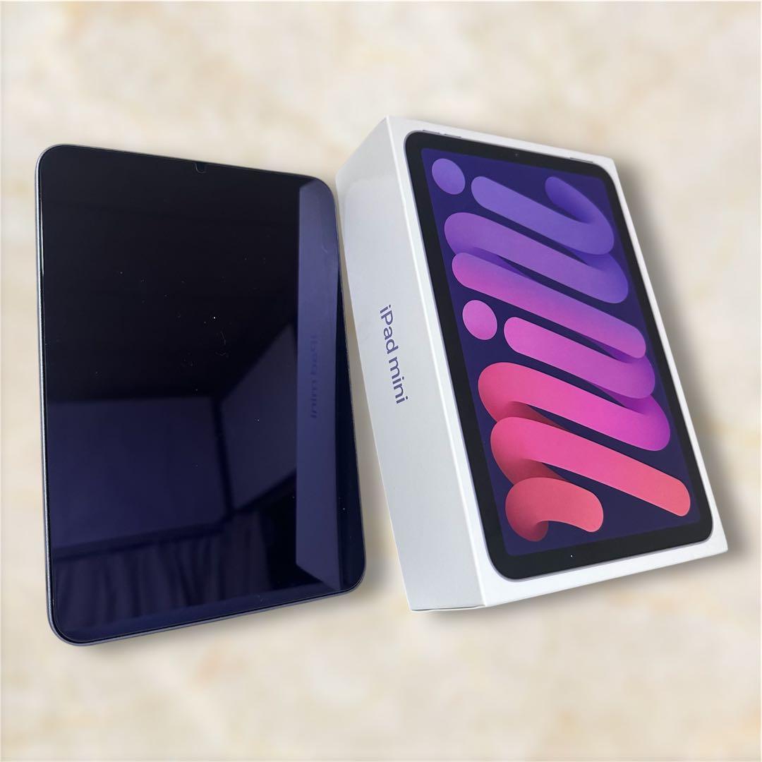 【 美品 】 iPad mini 第6世代 64GB WiFi パープル