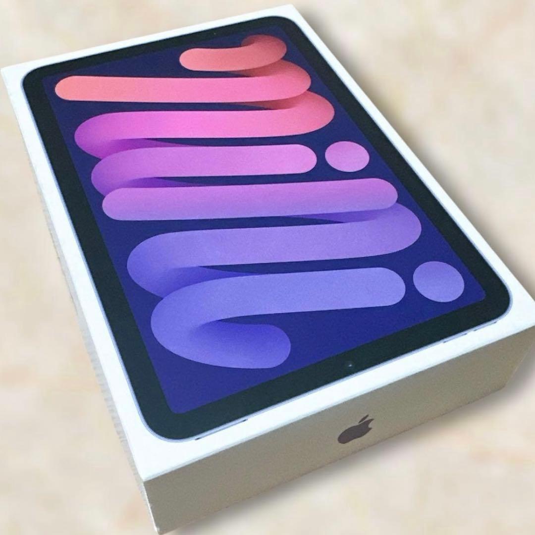 【 美品 】 iPad mini 第6世代 64GB WiFi パープル