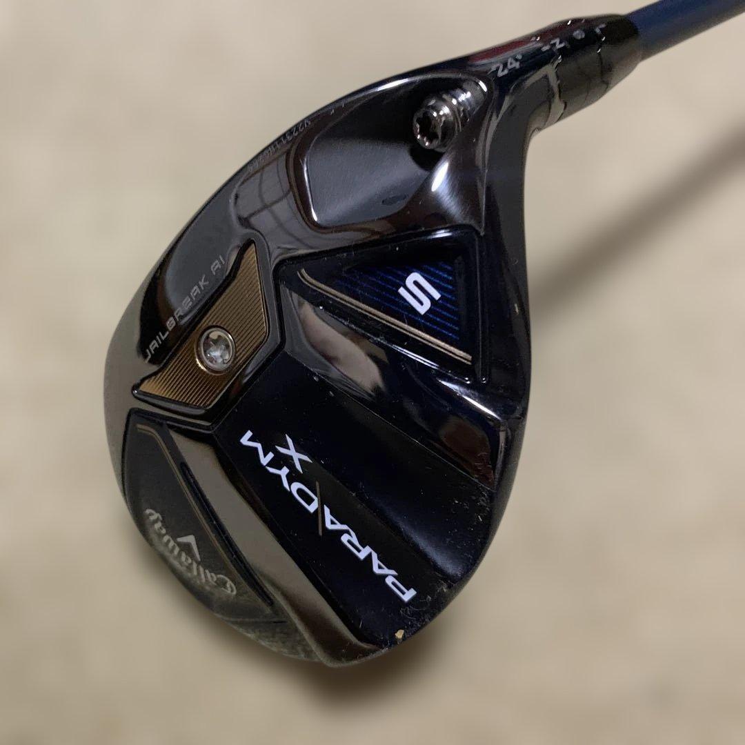 りゅーせー！美品！キャロウェイPARADYM X ユーティリティ！