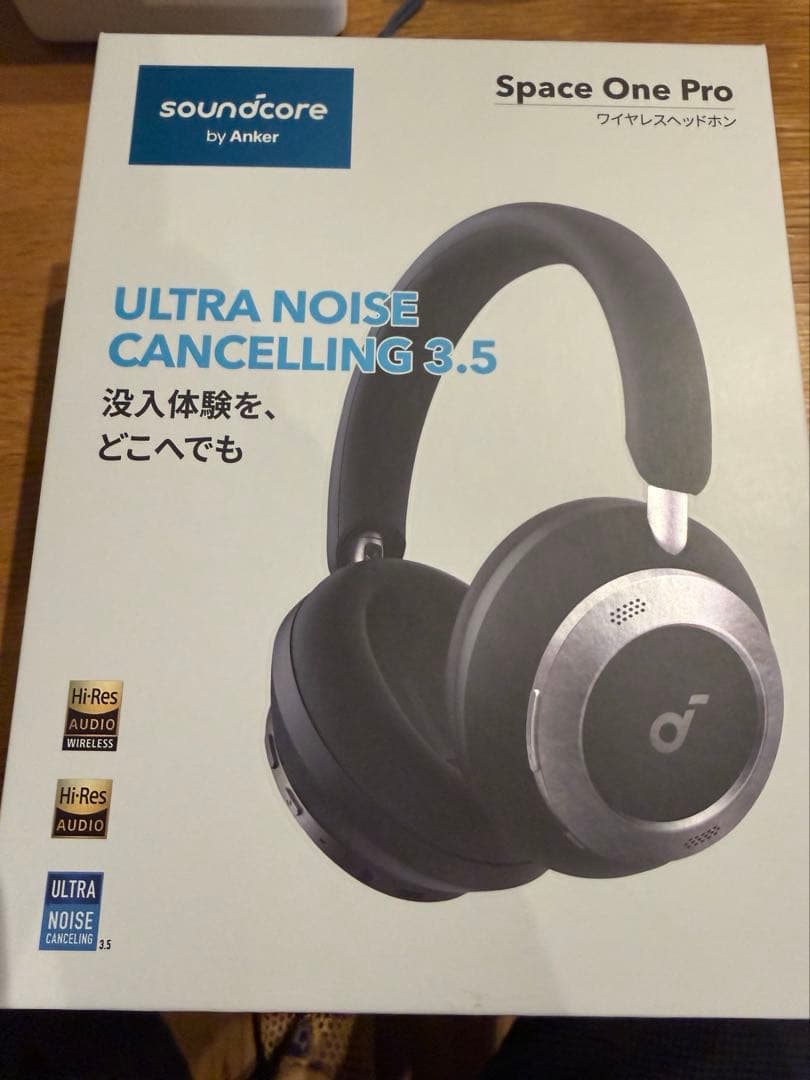 開封のみ　Anker soundcore Space One Pro