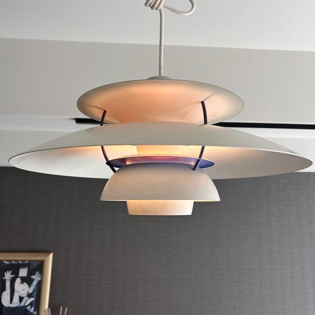 【美品】ルイスポールセン ph5 クラシックホワイト 入手困難品 正規品 ライト