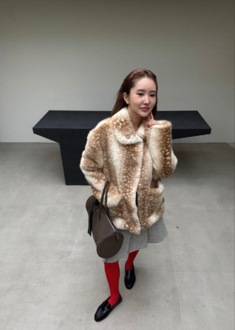 n.k atelier バンビ ファージャケット