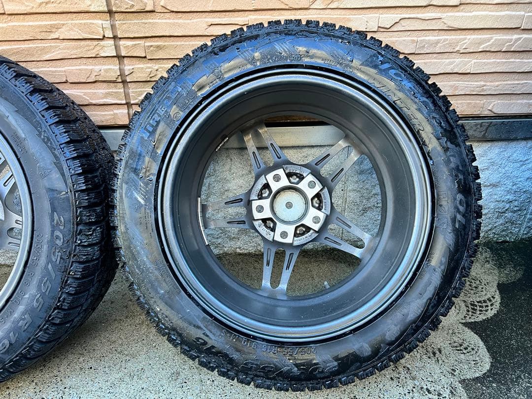 か*と様  16インチ ホイール4本 PCD120 +40