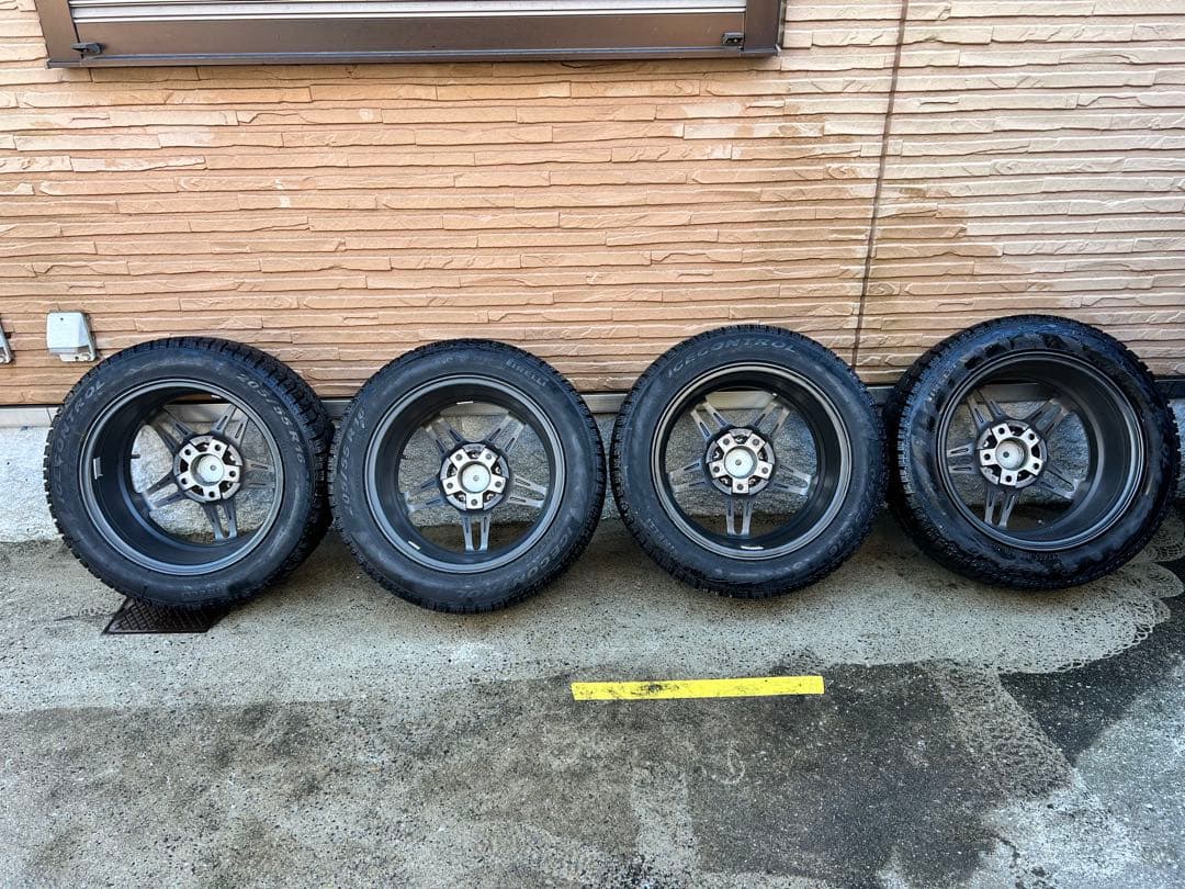 か*と様  16インチ ホイール4本 PCD120 +40