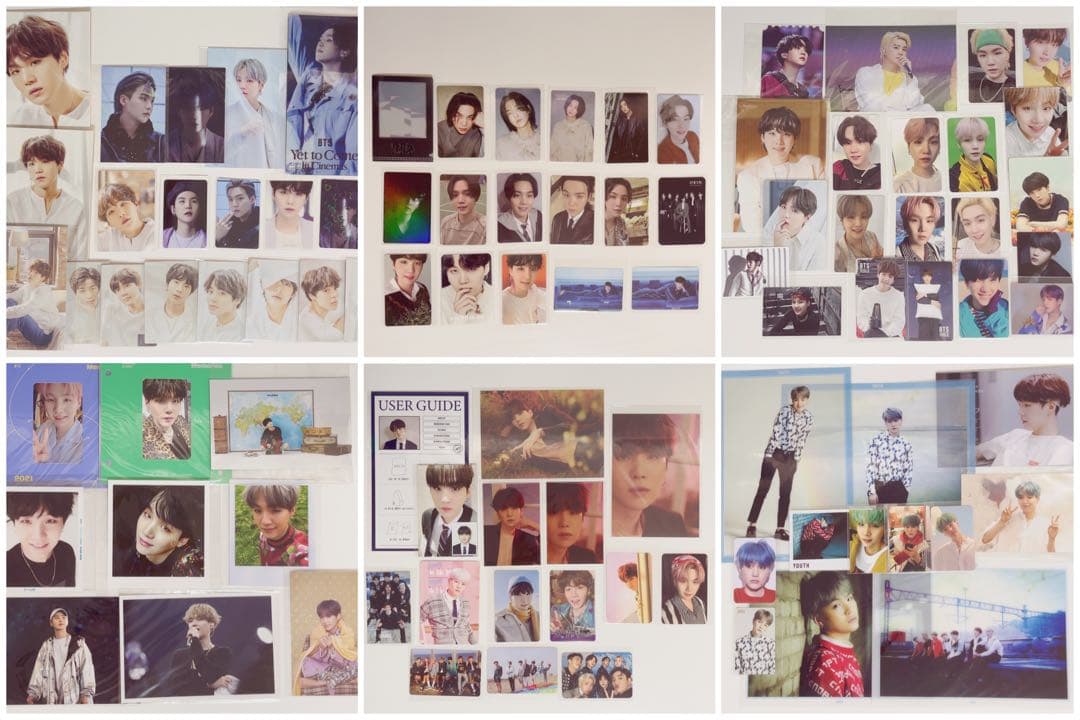 BTS SUGA ユンギ トレカ まとめ売り公式 photocard