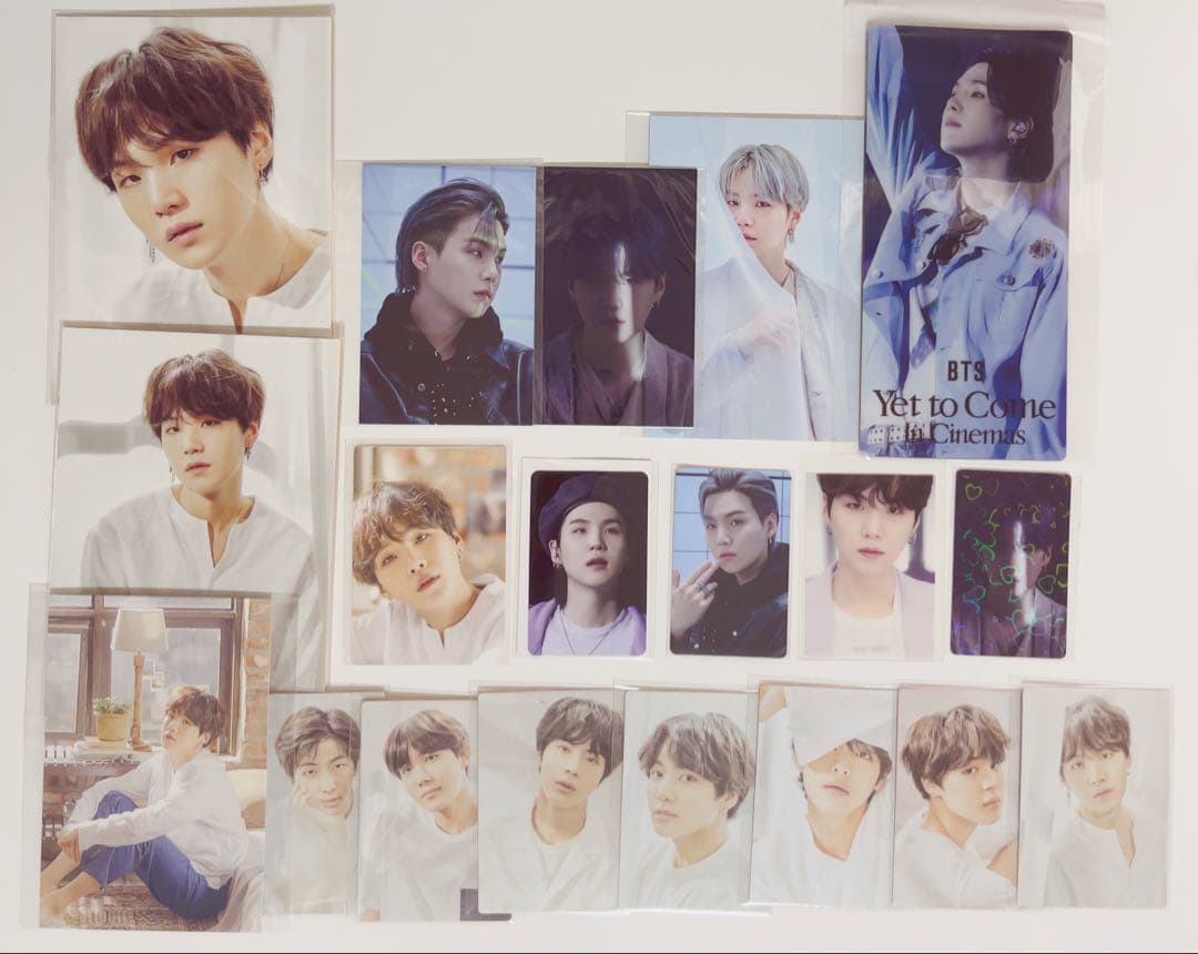 BTS SUGA ユンギ トレカ まとめ売り公式 photocard