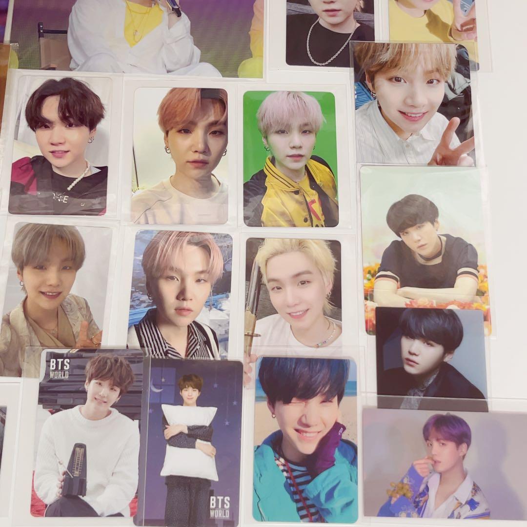 BTS SUGA ユンギ トレカ まとめ売り公式 photocard