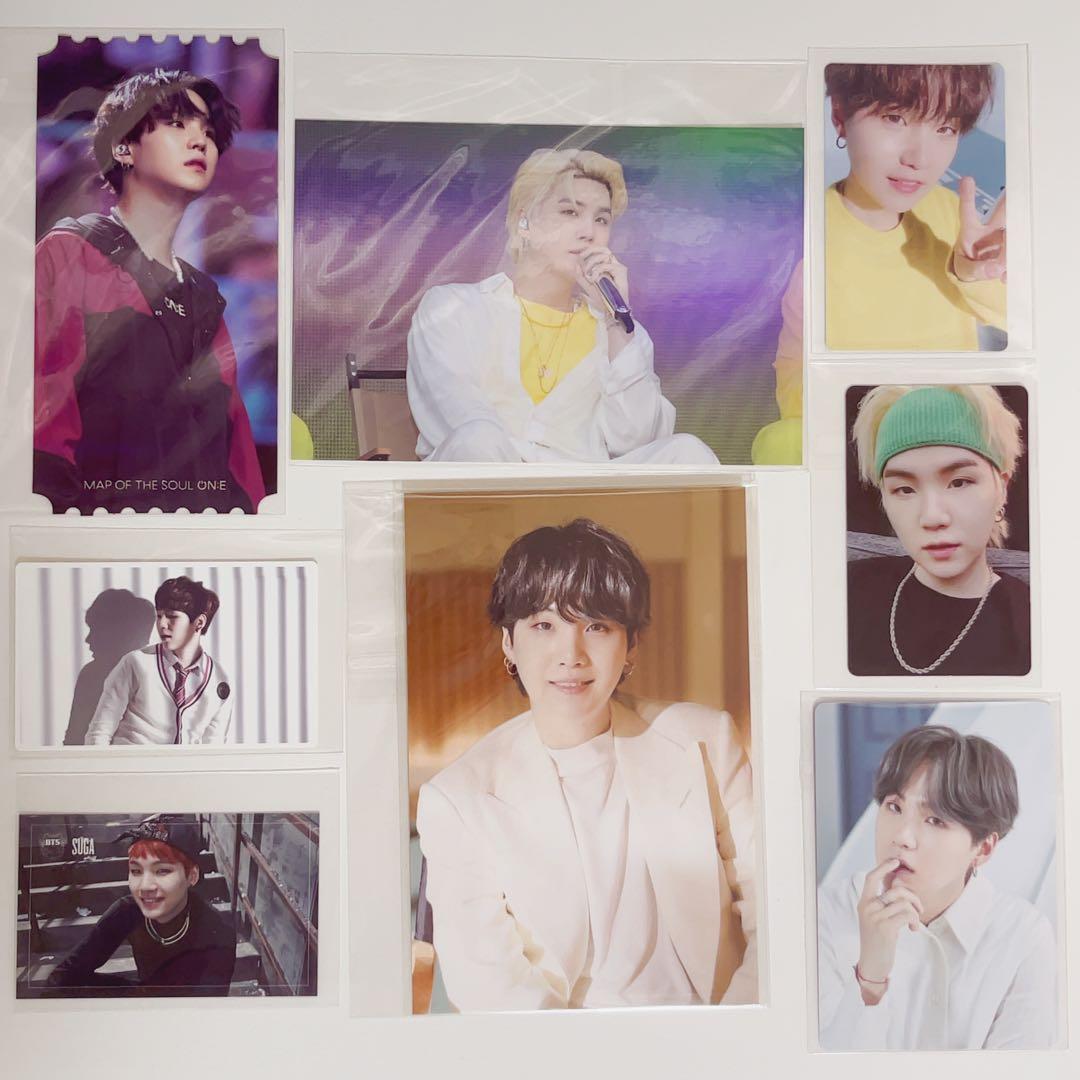 BTS SUGA ユンギ トレカ まとめ売り公式 photocard
