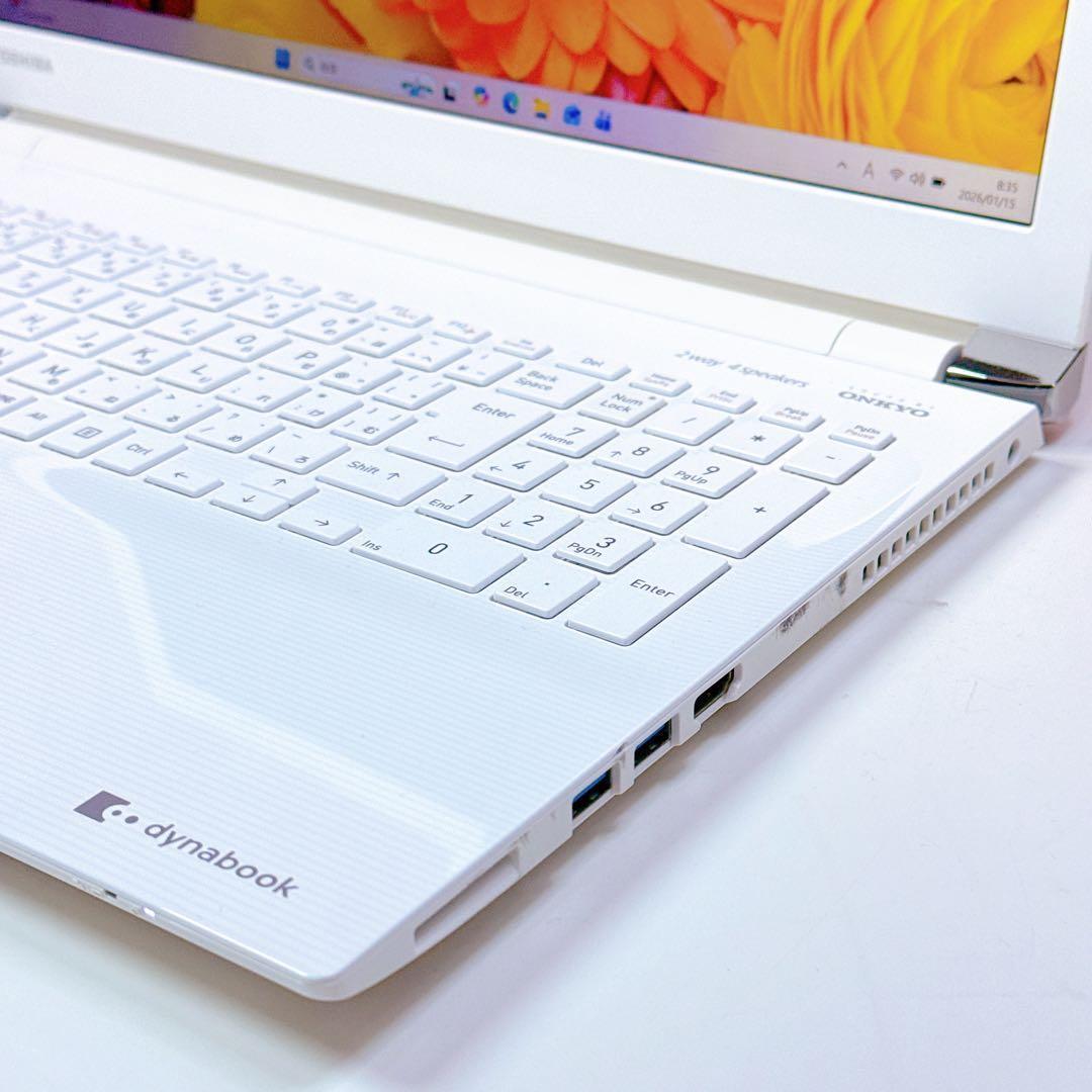 美品✨高速SSDで快適✨windows11 ノートパソコン✨オフィス カメラ