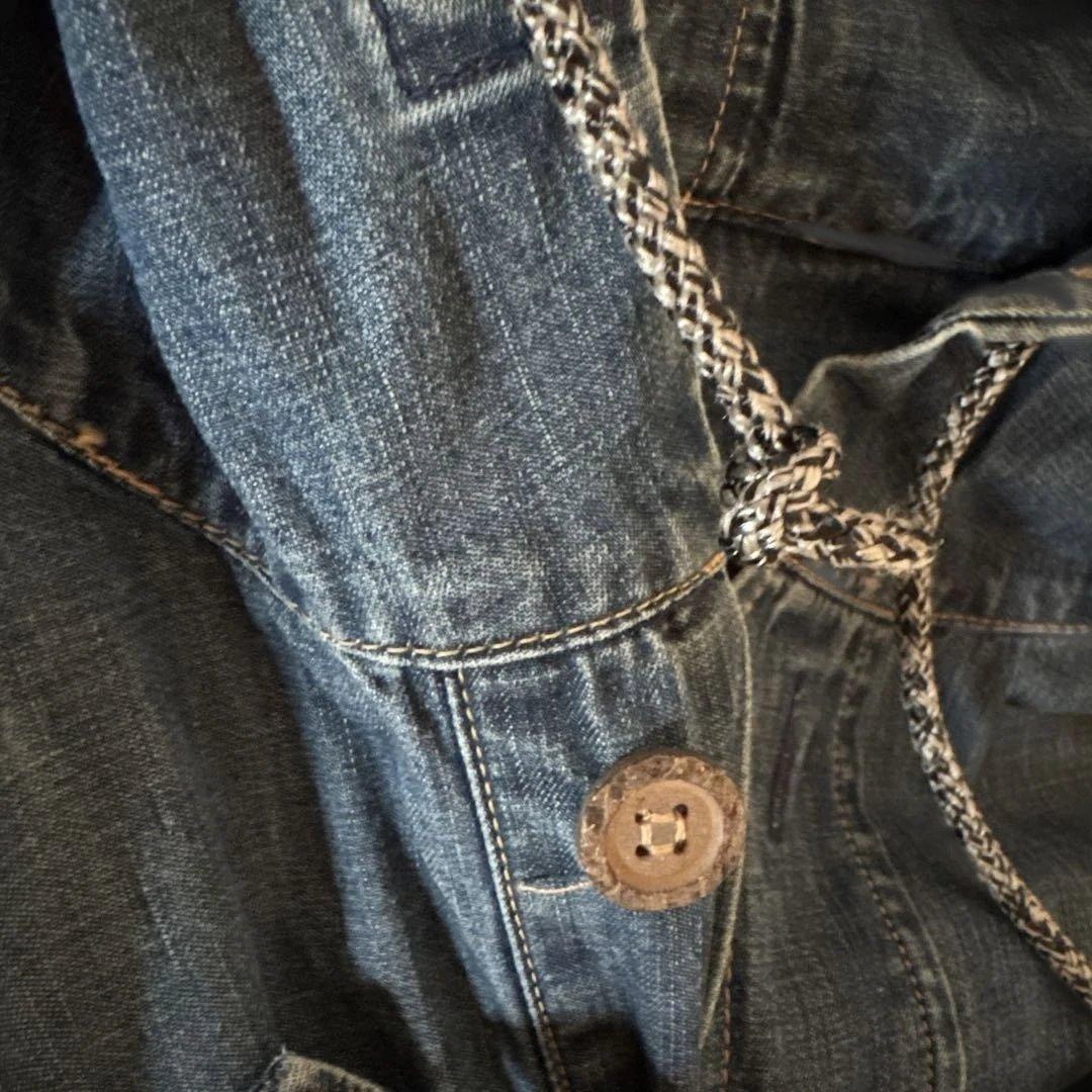 45R モンプチデニムのオンザビーチドレス（インディゴ 重）