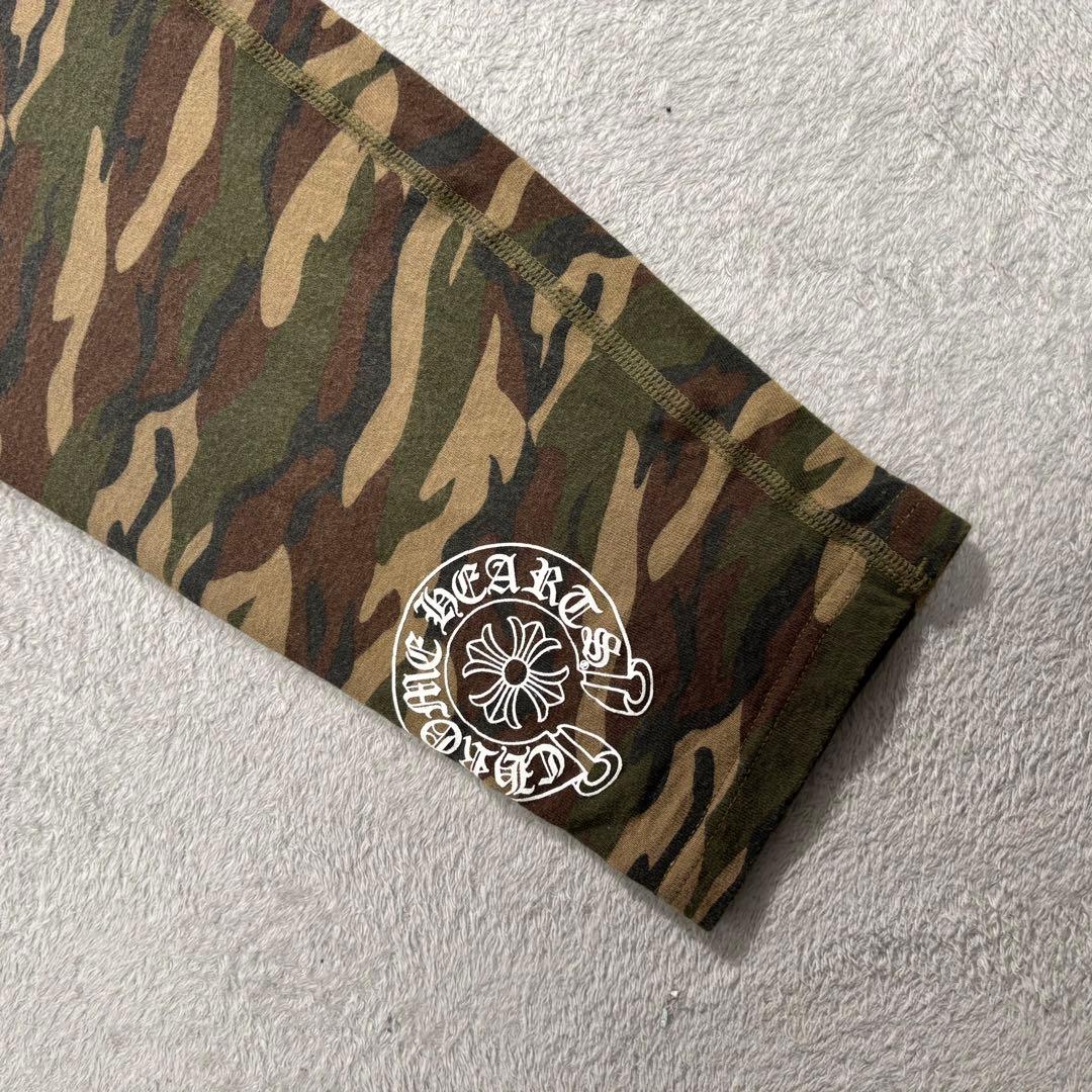 クロムハーツ CHスクロールスプリント レギンス タイツ カモフラ柄 M