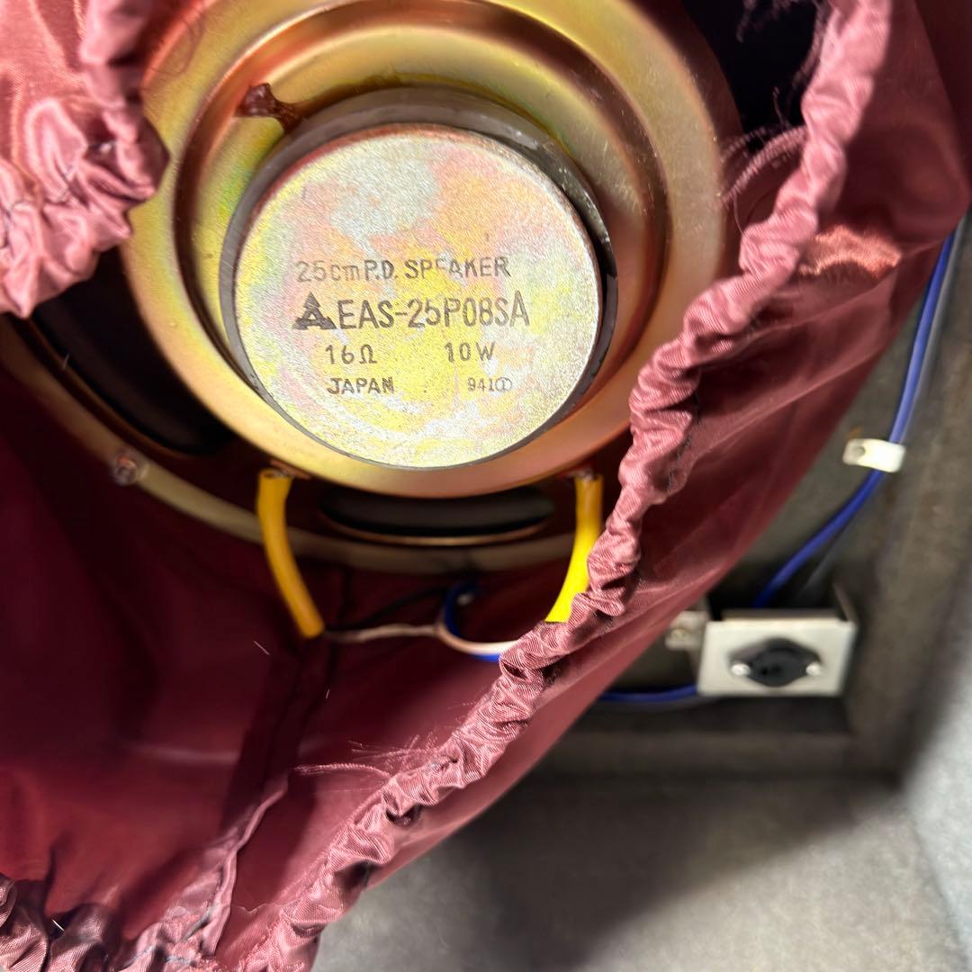 【希少】エルモ ELMO EAS-25P08SA 映写機用 スピーカー トランク